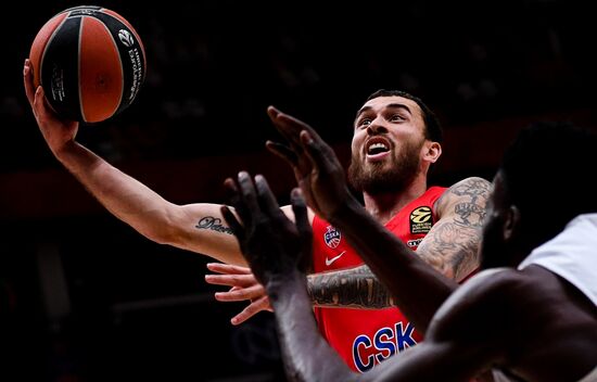 Russia Basketball Euroleague CSKA - Baskonia
