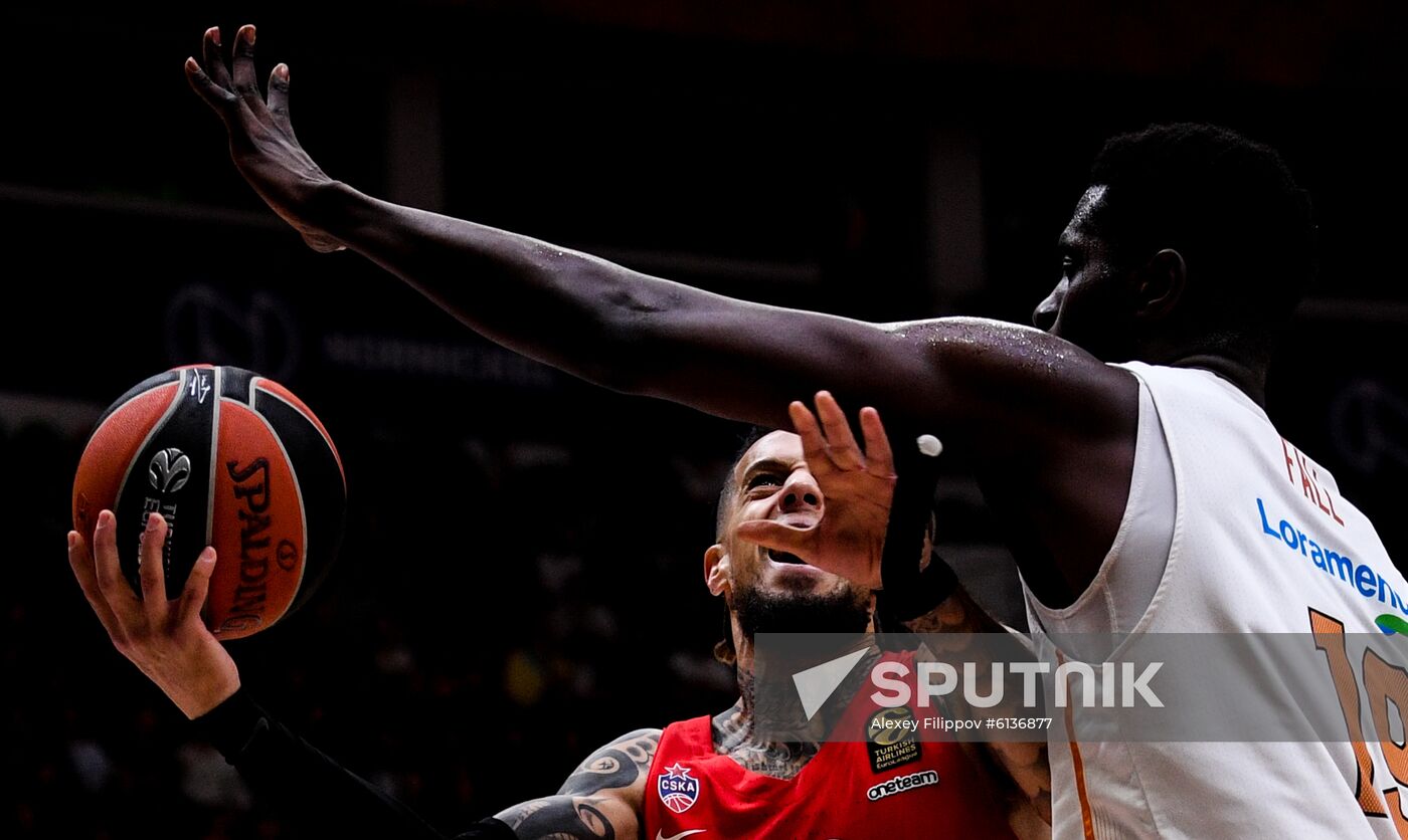 Russia Basketball Euroleague CSKA - Baskonia