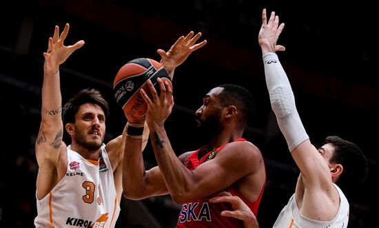 Russia Basketball Euroleague CSKA - Baskonia