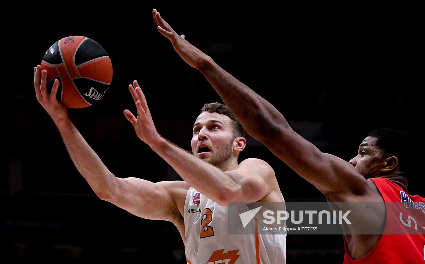 Russia Basketball Euroleague CSKA - Baskonia