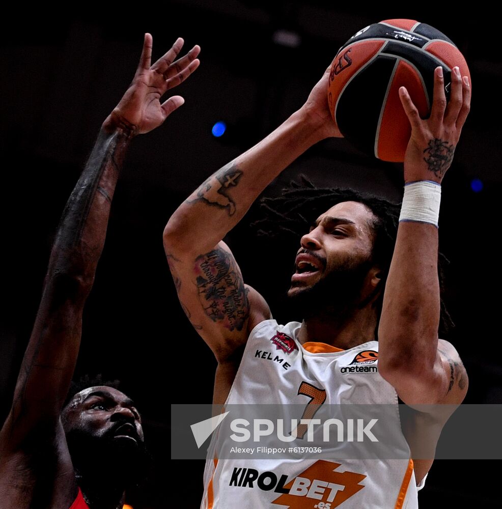 Russia Basketball Euroleague CSKA - Baskonia