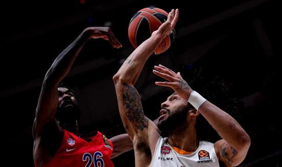 Russia Basketball Euroleague CSKA - Baskonia