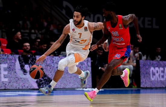 Russia Basketball Euroleague CSKA - Baskonia