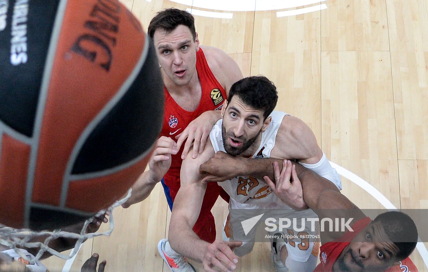 Russia Basketball Euroleague CSKA - Baskonia