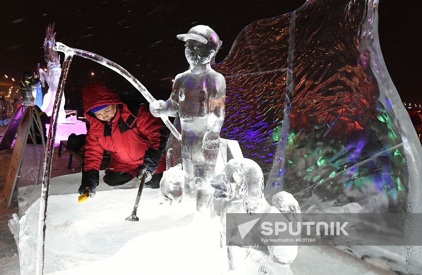 Russia Ice Sculptures