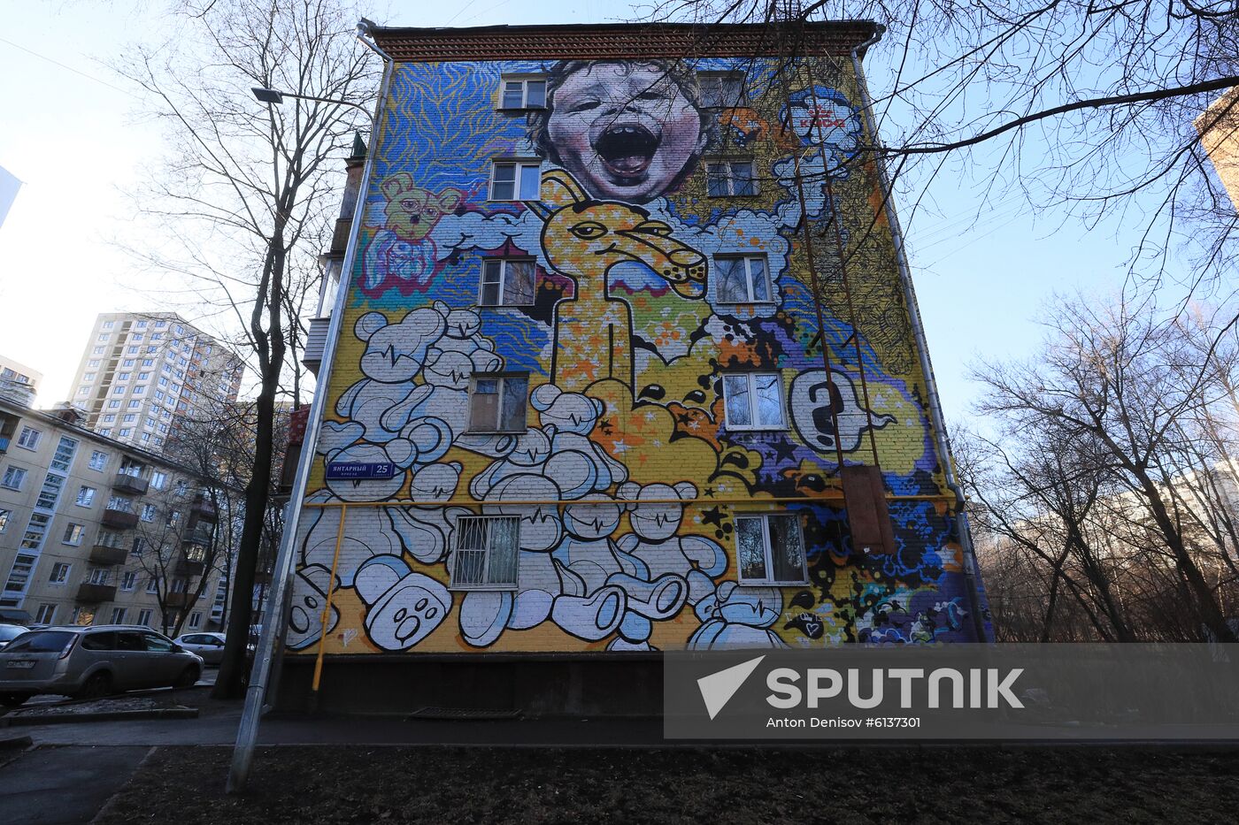 Russia Graffiti
