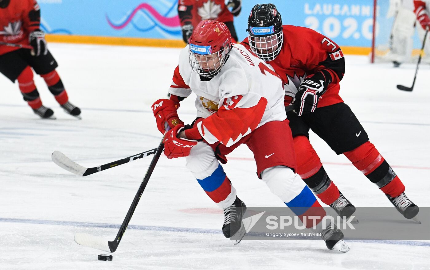 Switzerland Youth Olympic Games Ice Hockey Men Canada - Russia