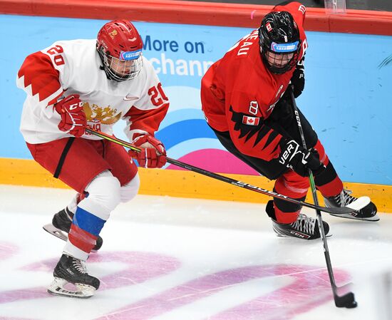 Switzerland Youth Olympic Games Ice Hockey Men Canada - Russia