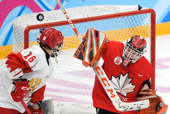 Switzerland Youth Olympic Games Ice Hockey Men Canada - Russia