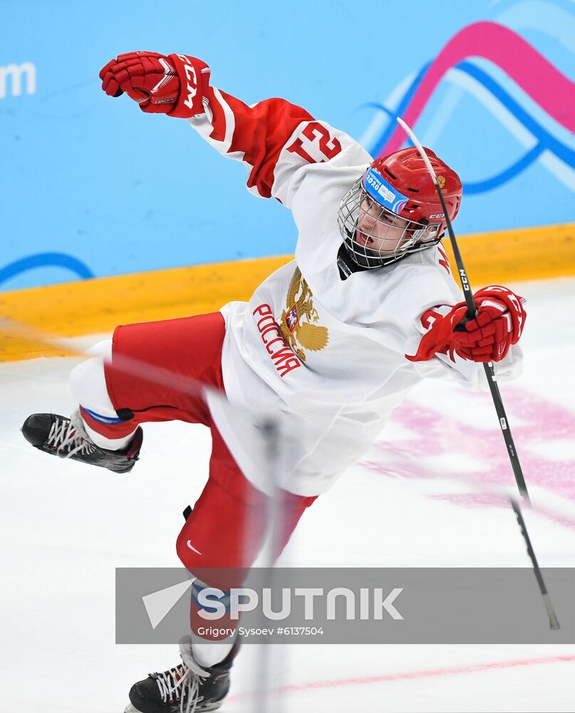 Switzerland Youth Olympic Games Ice Hockey Men Canada - Russia