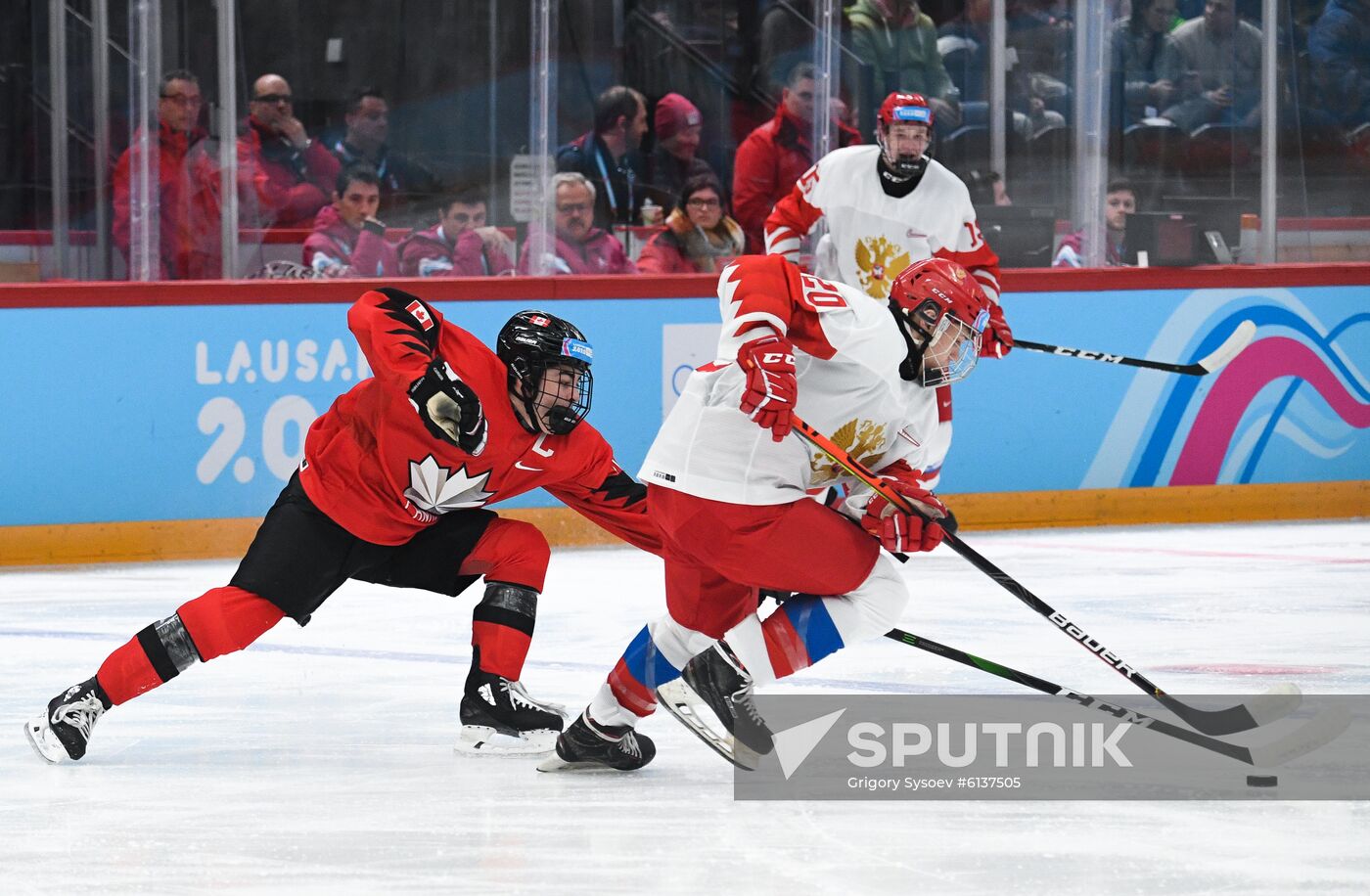 Switzerland Youth Olympic Games Ice Hockey Men Canada - Russia