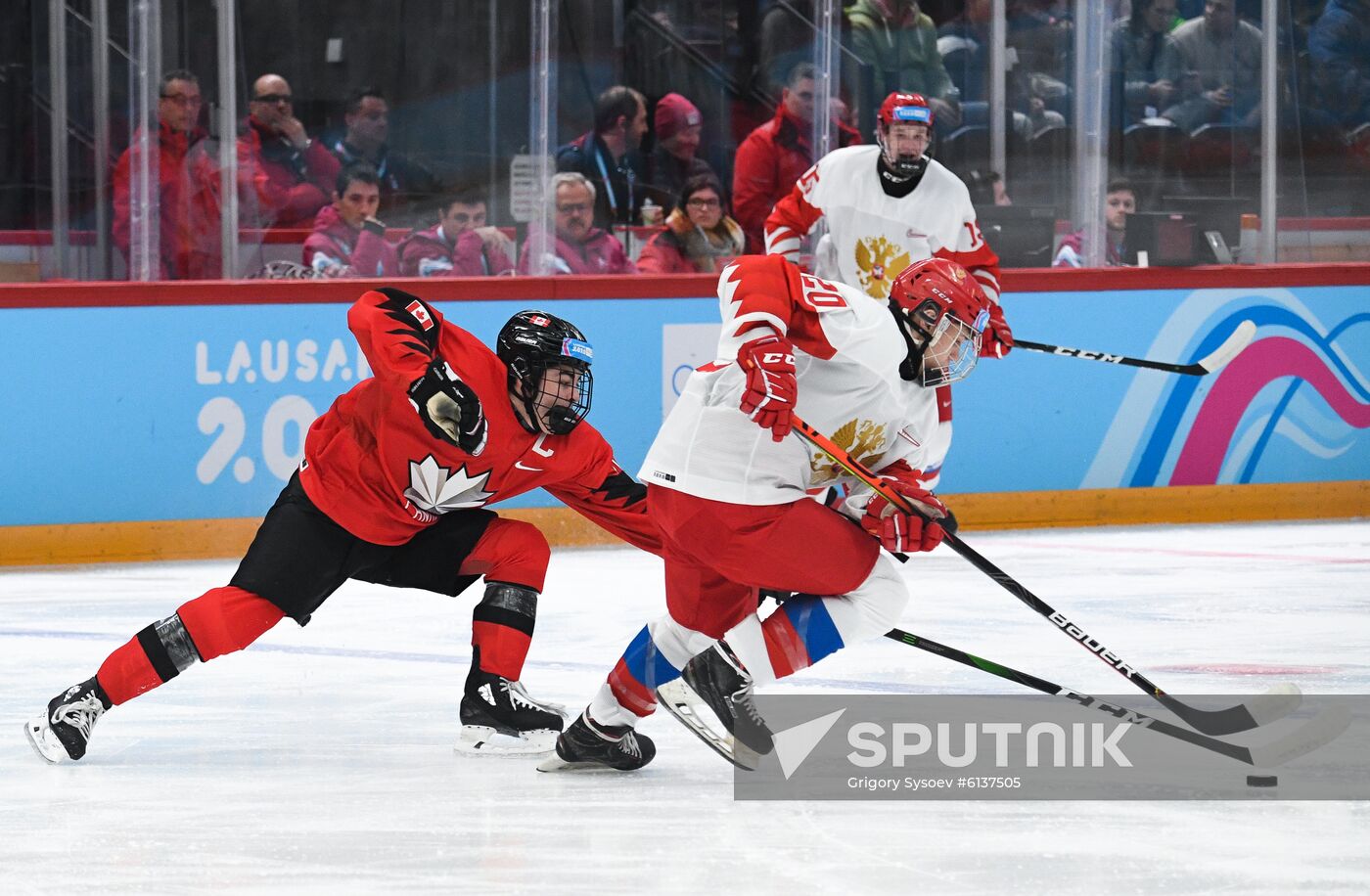 Switzerland Youth Olympic Games Ice Hockey Men Canada - Russia