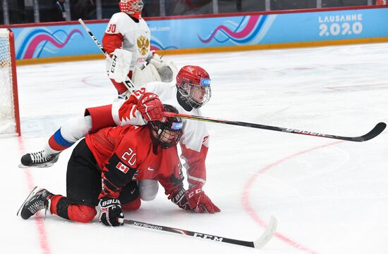 Switzerland Youth Olympic Games Ice Hockey Men Canada - Russia