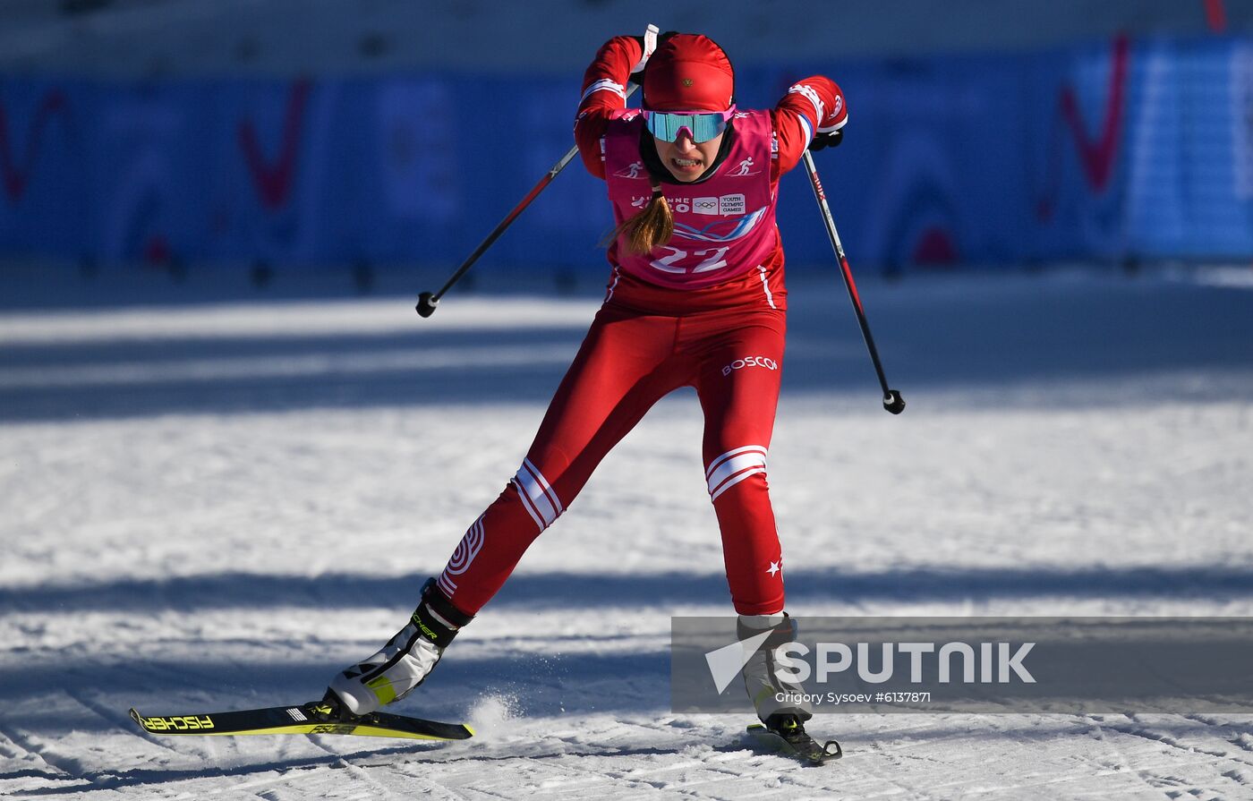Switzerland Youth Olympic Games Cross-Country Skiing Sprint