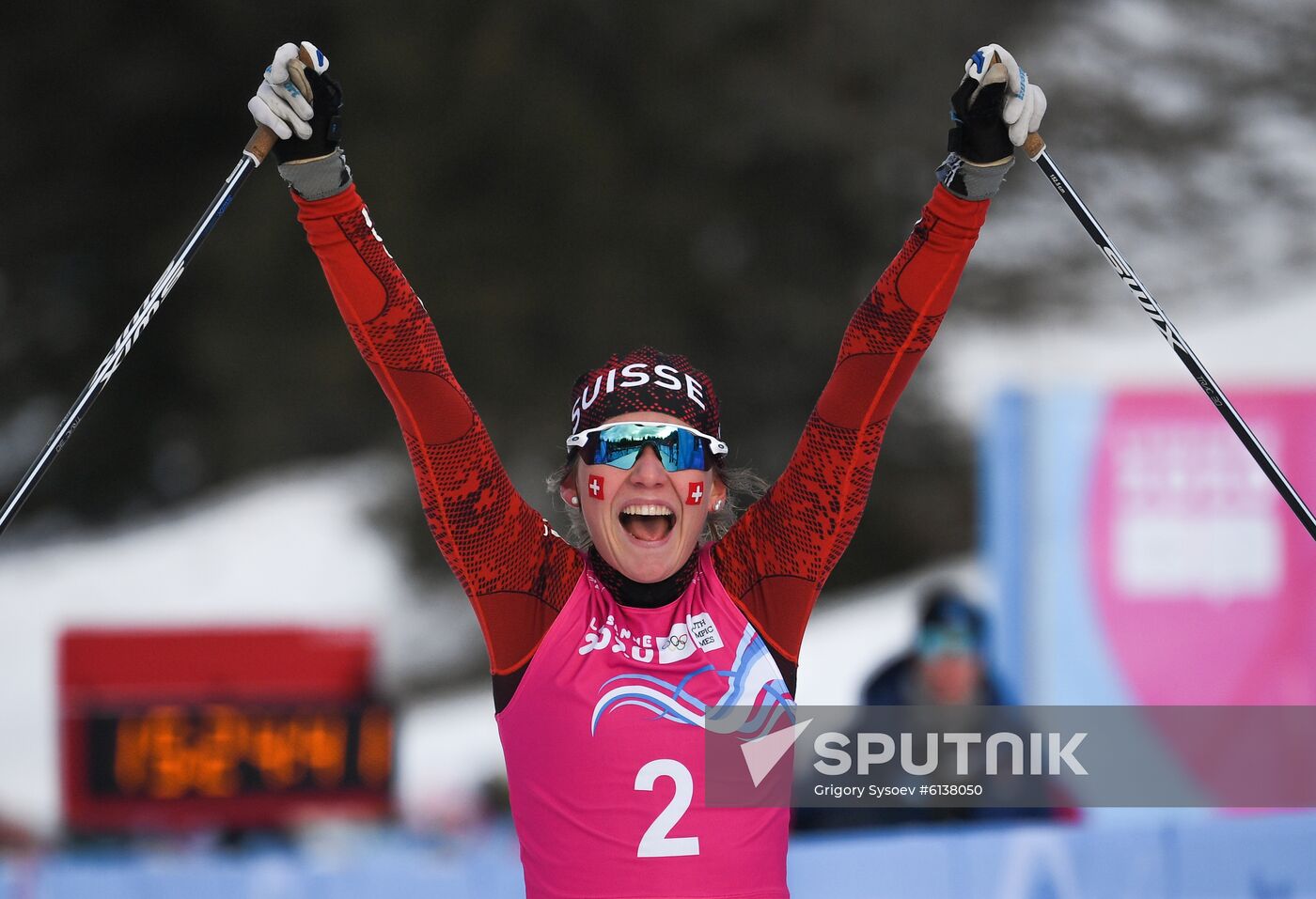 Switzerland Youth Olympic Games Cross-Country Skiing Sprint