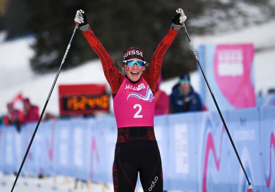 Switzerland Youth Olympic Games Cross-Country Skiing Sprint