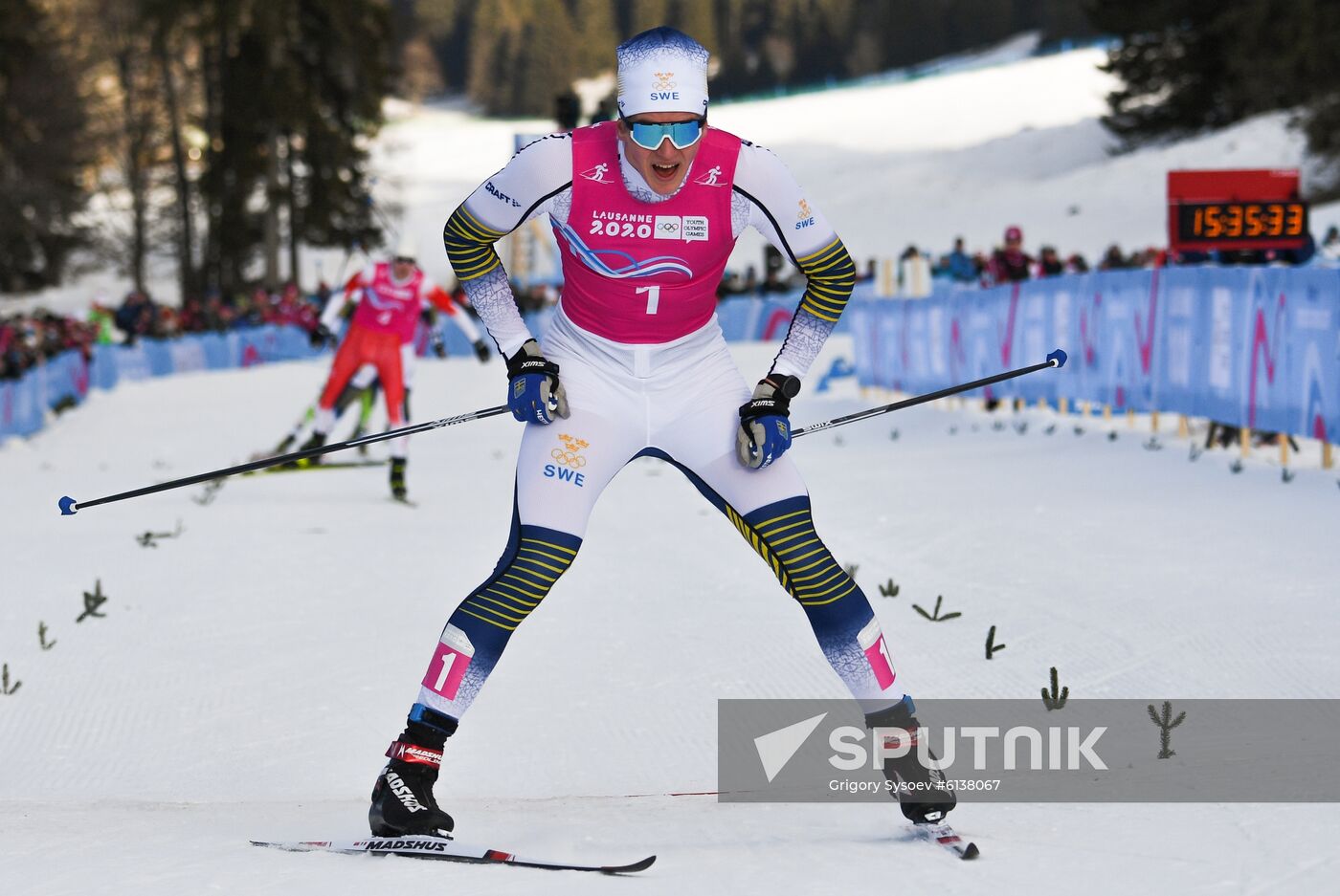 Switzerland Youth Olympic Games Cross-Country Skiing Sprint