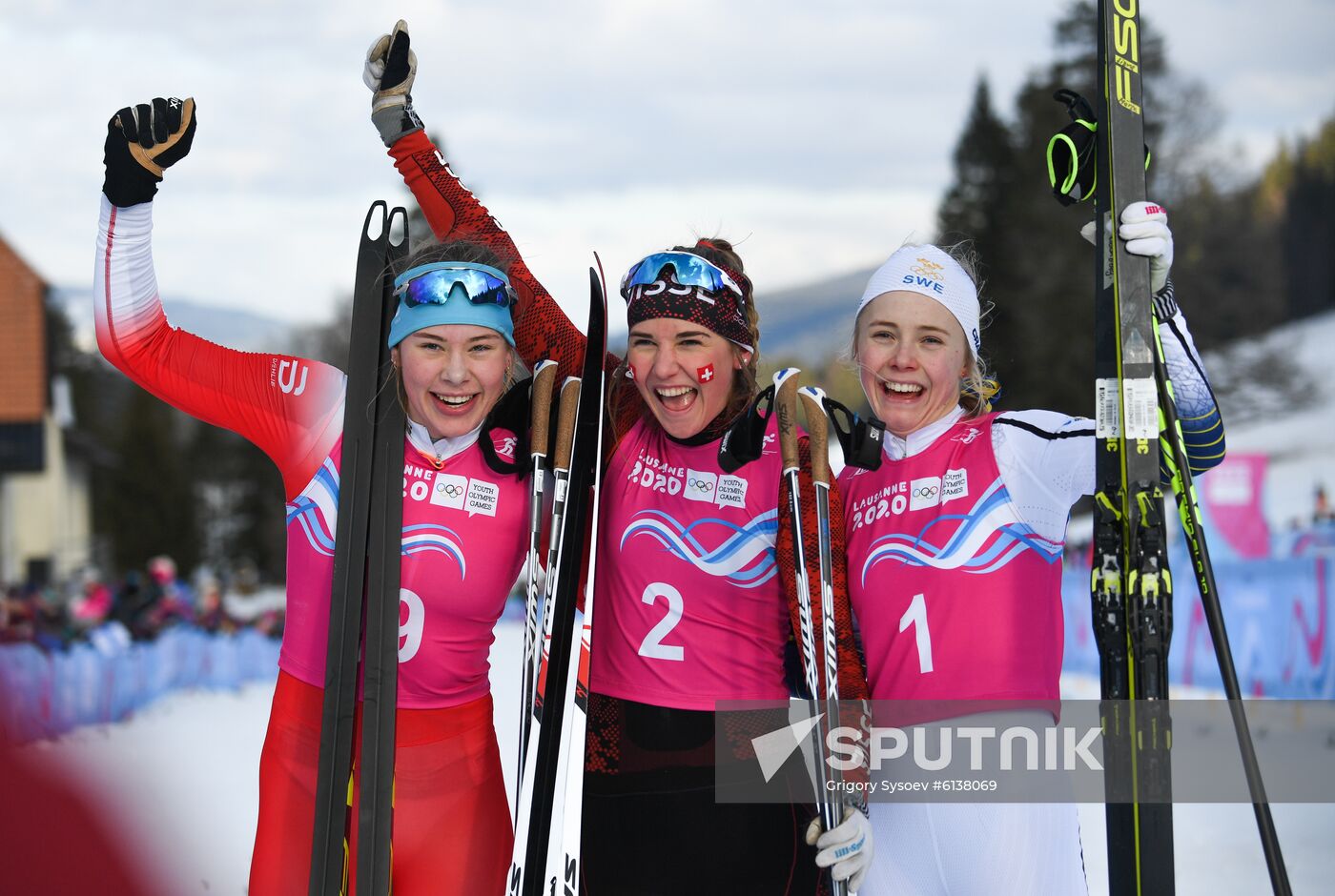 Switzerland Youth Olympic Games Cross-Country Skiing Sprint