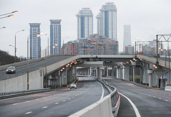 Russia Moscow New Road