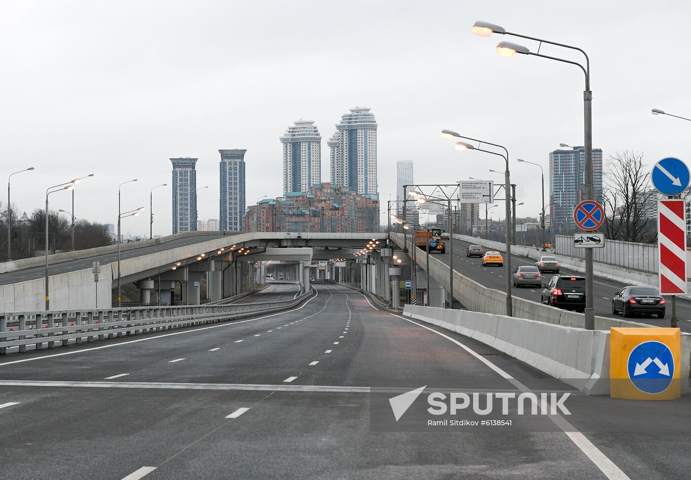 Russia Moscow New Road