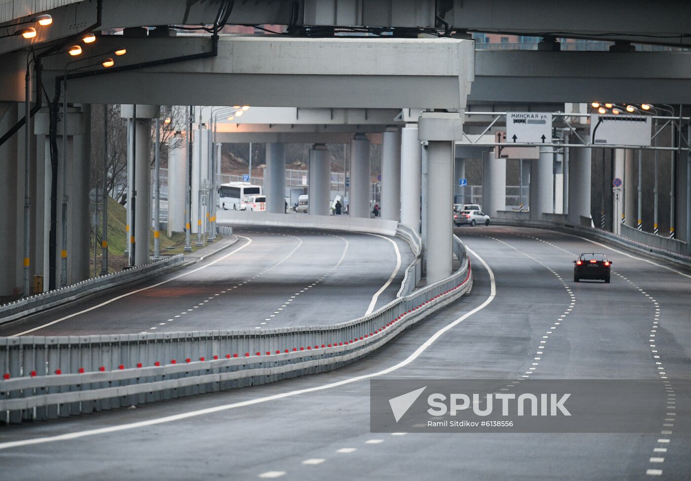 Russia Moscow New Road