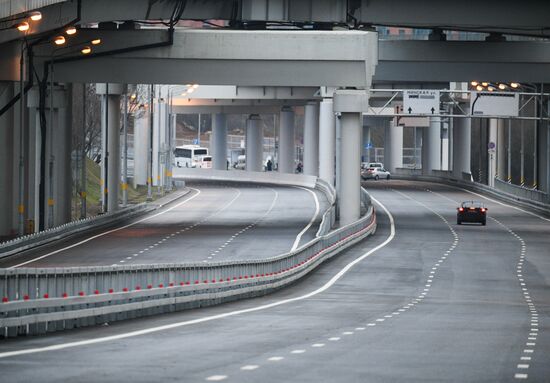 Russia Moscow New Road