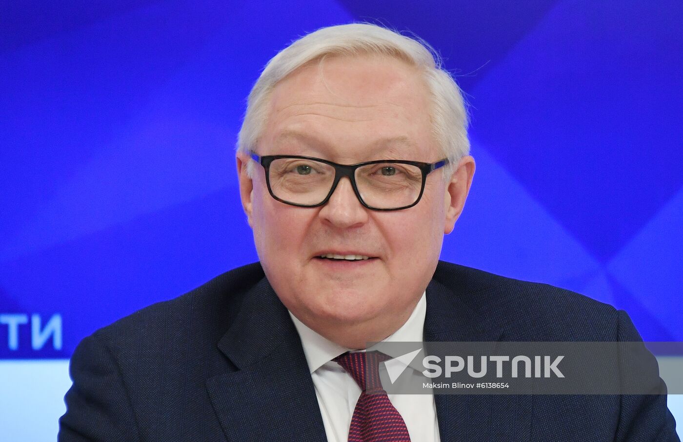 News conference by Russian Sherpa in BRICS Sergei Ryabkov at Rossiya Segodnya