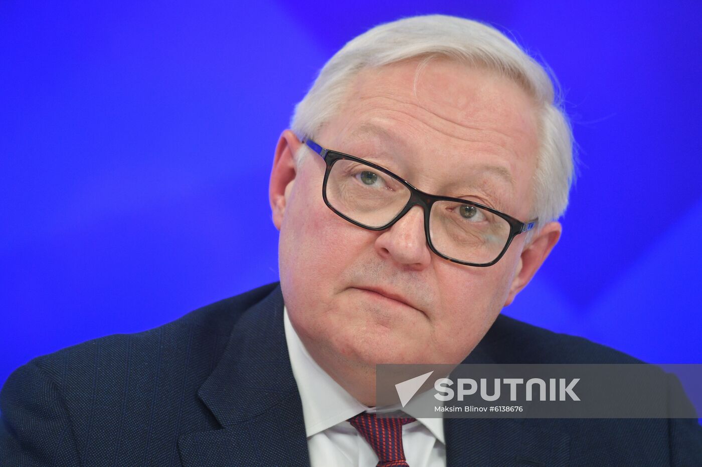 News conference by Russian Sherpa in BRICS Sergei Ryabkov at Rossiya Segodnya