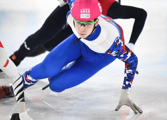 Switzerland Youth Olympic Games Short Track Speed Skating