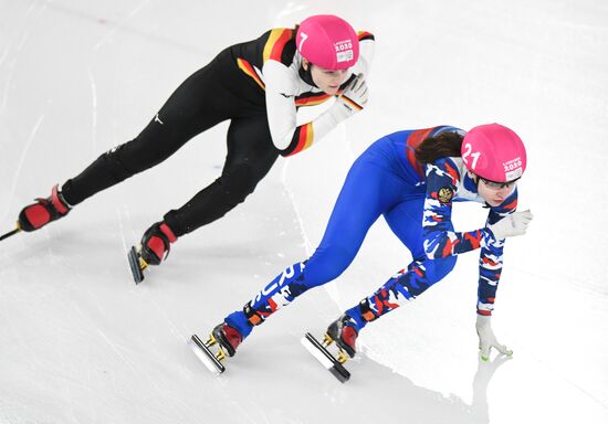 Switzerland Youth Olympic Games Short Track Speed Skating