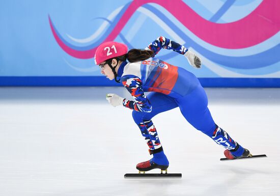 Switzerland Youth Olympic Games Short Track Speed Skating