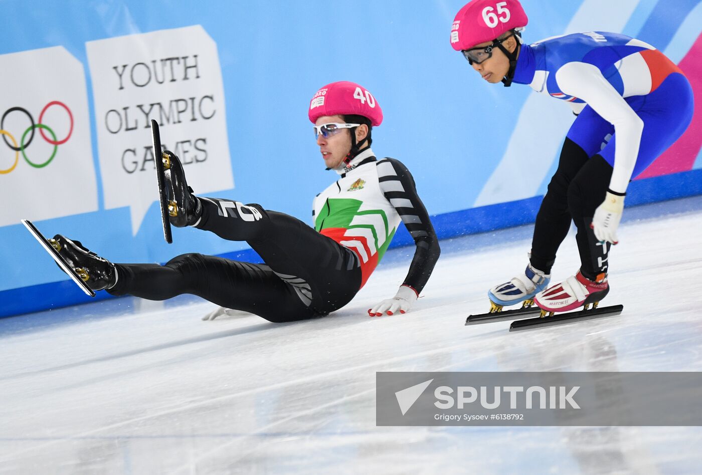 Switzerland Youth Olympic Games Short Track Speed Skating