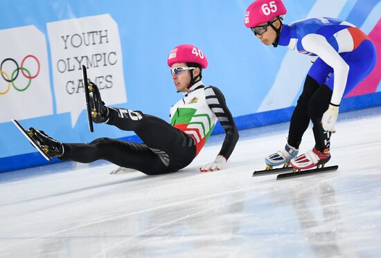Switzerland Youth Olympic Games Short Track Speed Skating