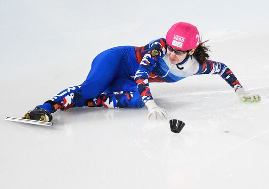 Switzerland Youth Olympic Games Short Track Speed Skating