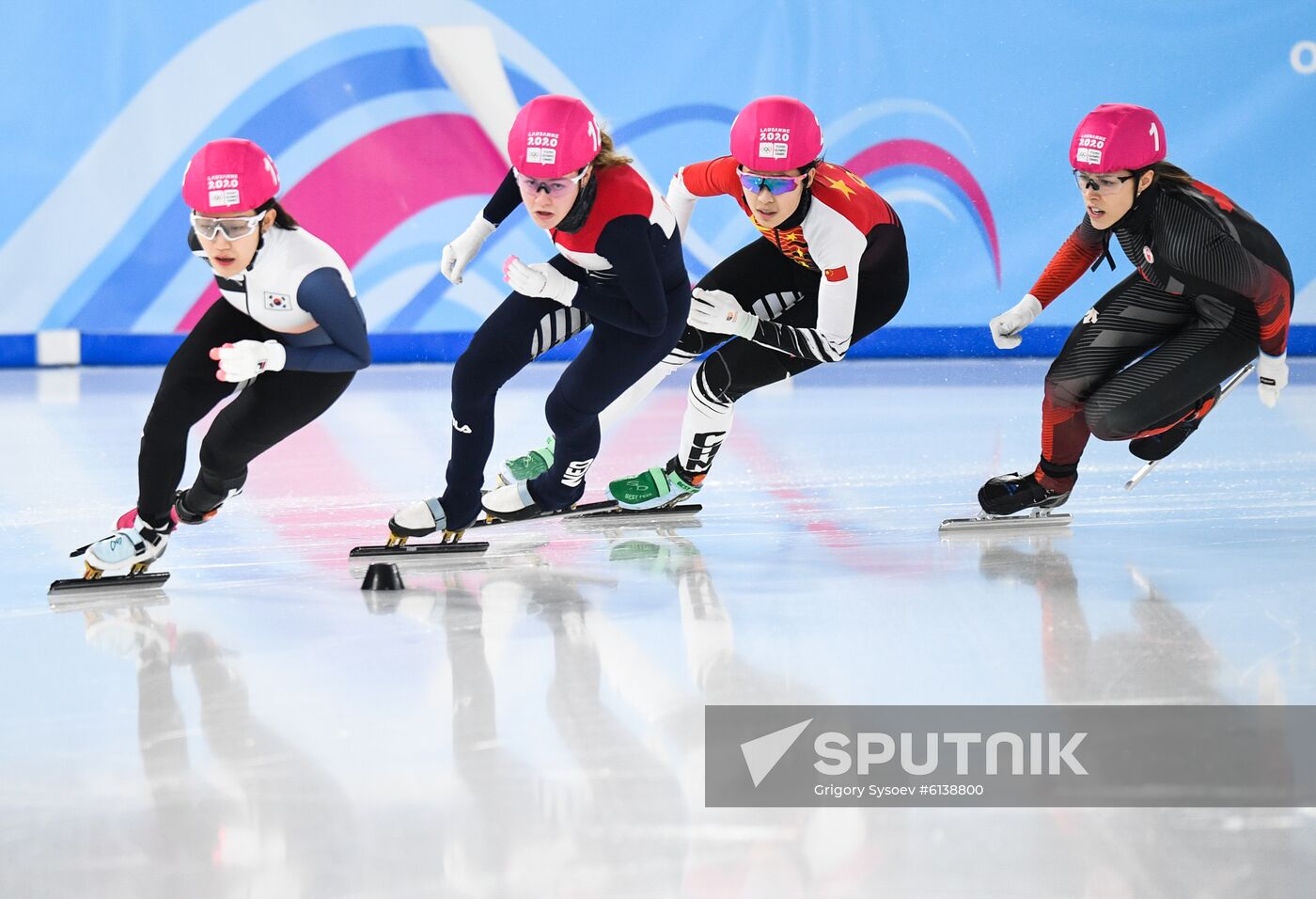 Switzerland Youth Olympic Games Short Track Speed Skating