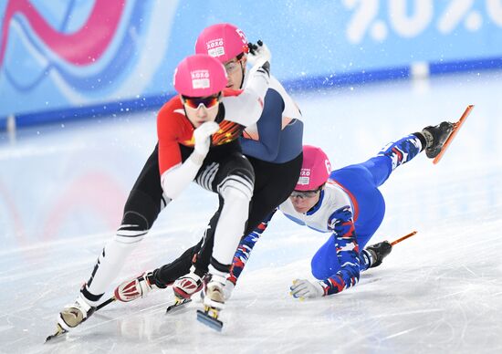 Switzerland Youth Olympic Games Short Track Speed Skating
