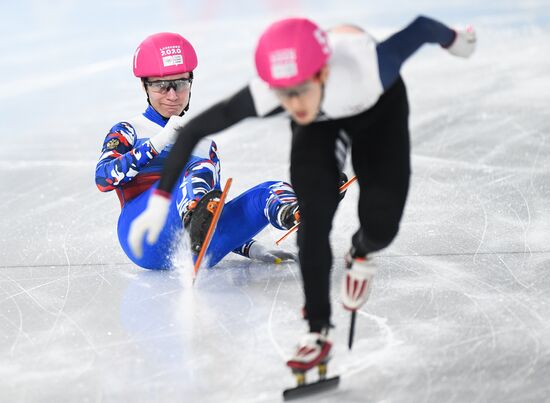 Switzerland Youth Olympic Games Short Track Speed Skating