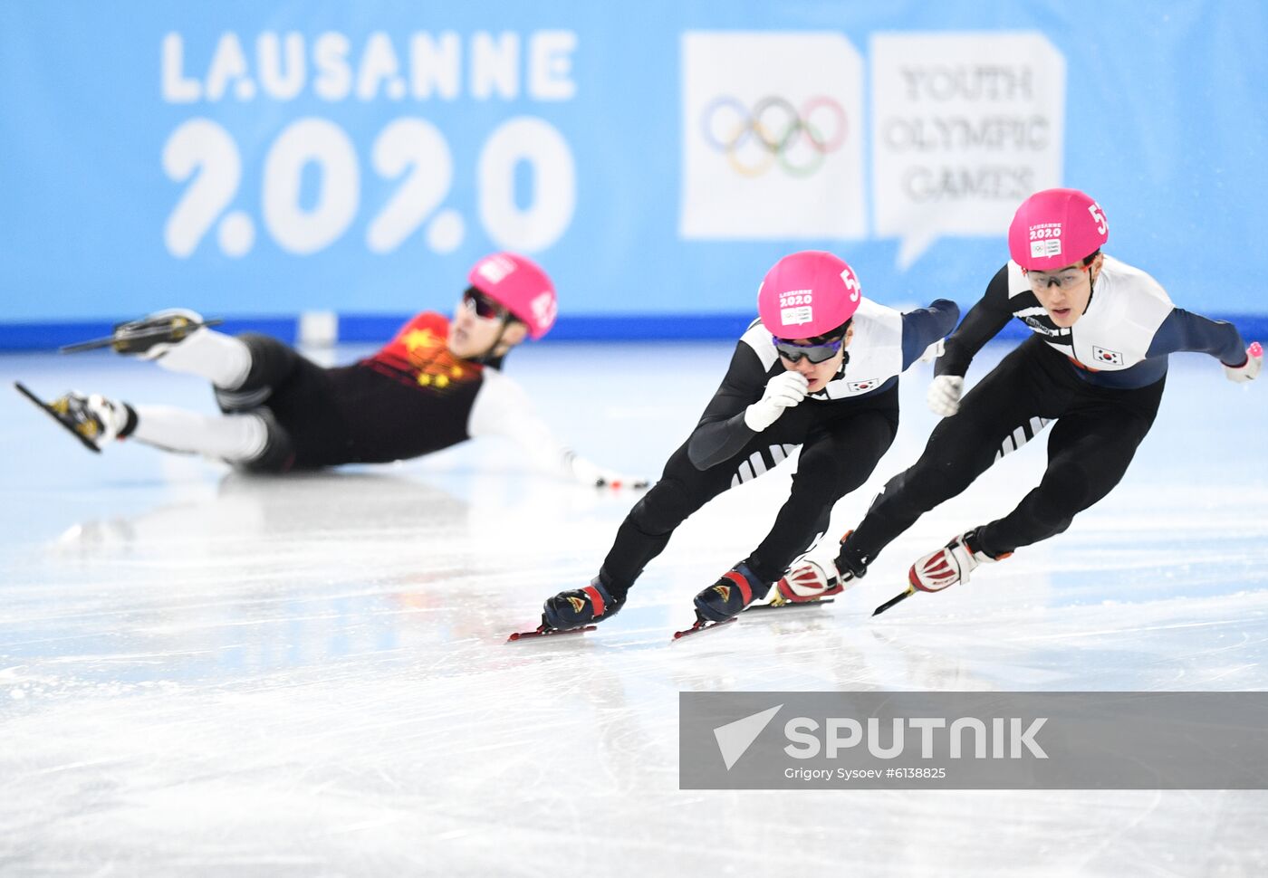 Switzerland Youth Olympic Games Short Track Speed Skating