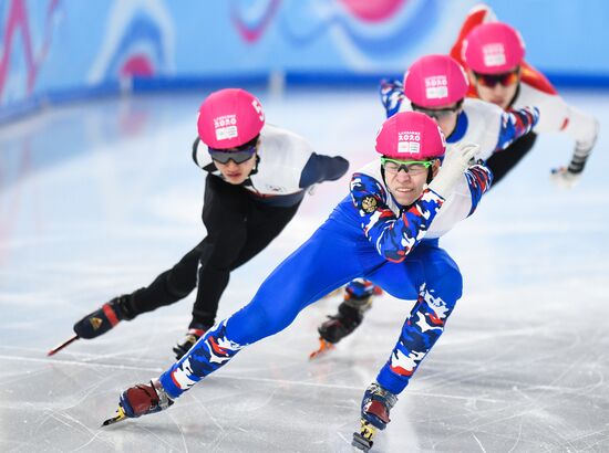 Switzerland Youth Olympic Games Short Track Speed Skating