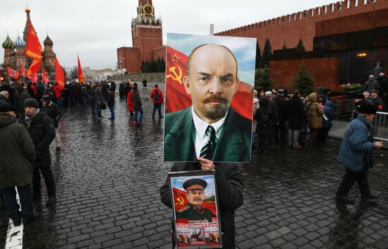 Russia Lenin Death Anniversary