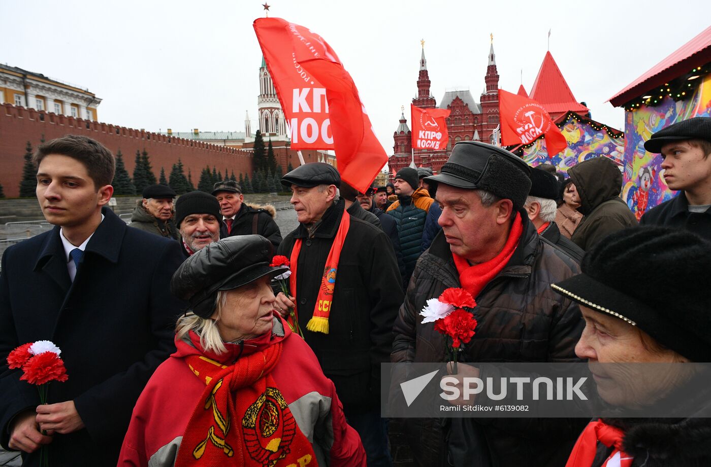 Russia Lenin Death Anniversary