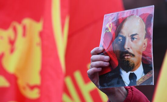Russia Lenin Death Anniversary