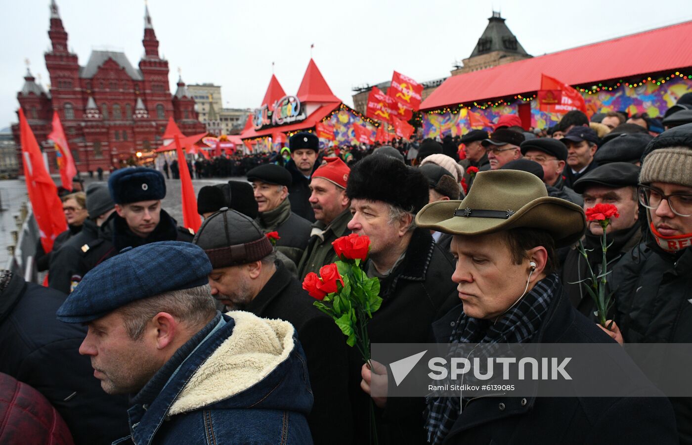 Russia Lenin Death Anniversary