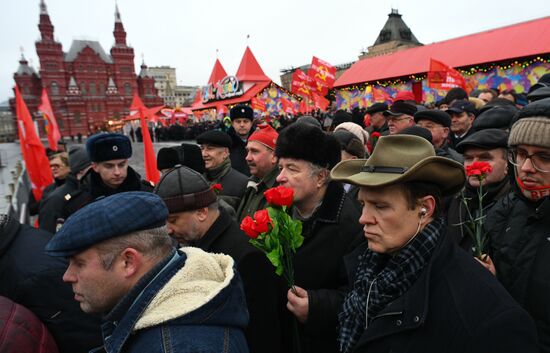 Russia Lenin Death Anniversary