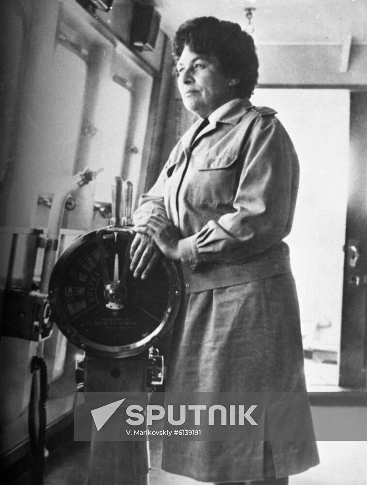 First merchant marine captain in history Anna Shchetinina