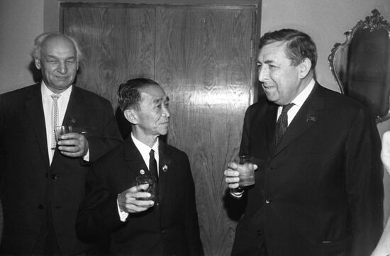 Cambodian parliament delegation visits USSR