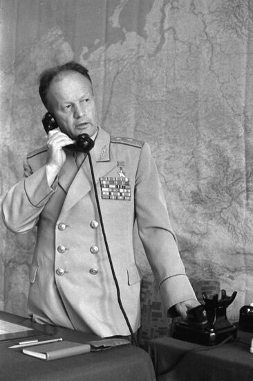 Hero of Soviet Union Nikolai Kamanin