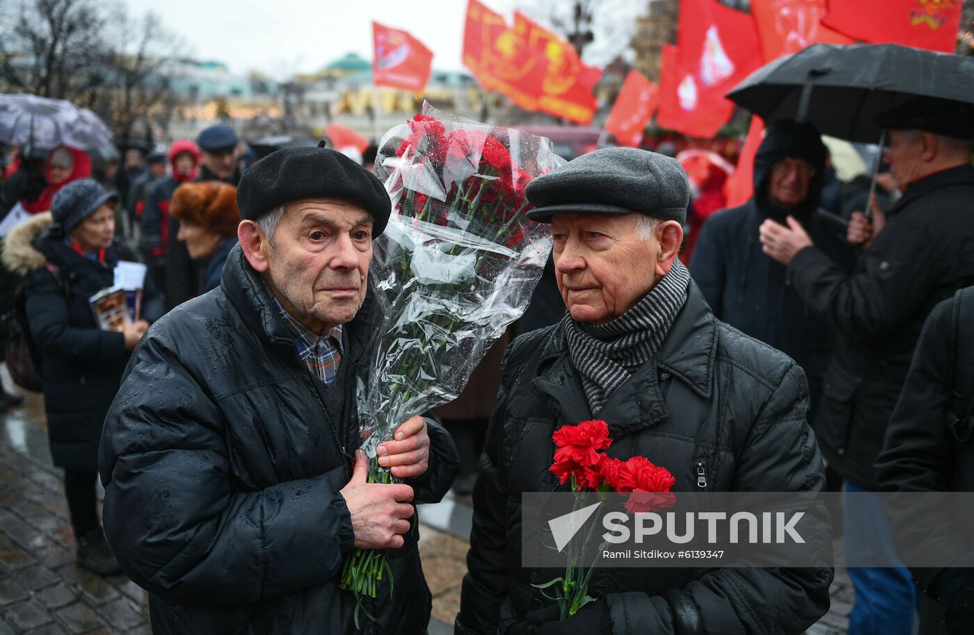 Russia Lenin Death Anniversary