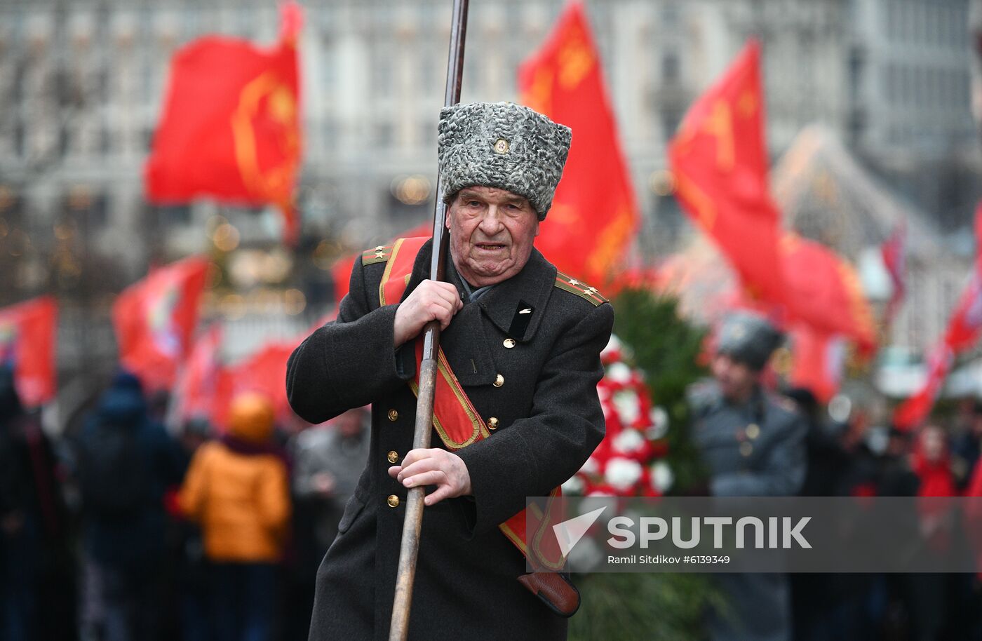 Russia Lenin Death Anniversary