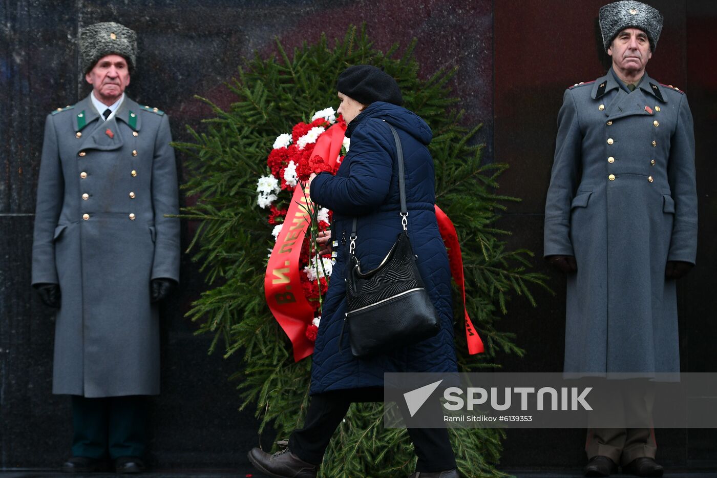 Russia Lenin Death Anniversary